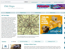 Tablet Screenshot of oldemaps.co.uk